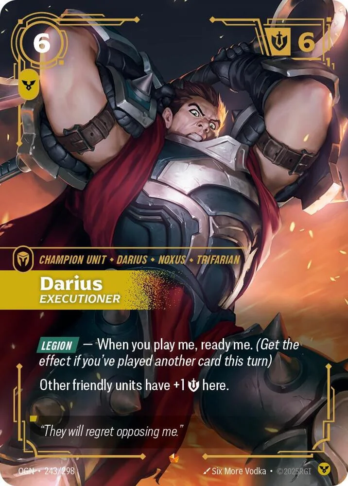 Darius Executioner 「243/298」「EN」