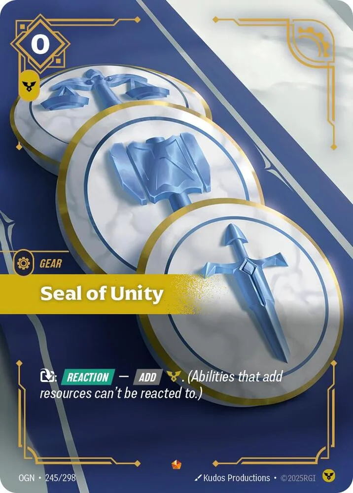 Seal of Unity 「245/298」「EN」