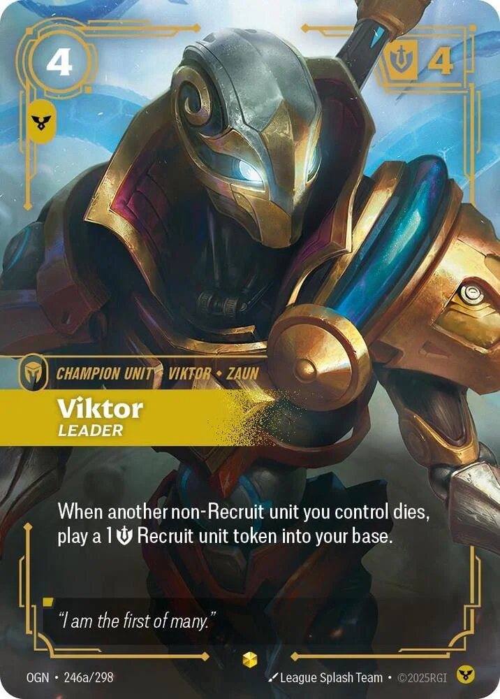 Viktor Leader Alternate Art 「246a/298」「EN」