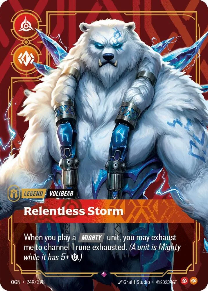 Volibear Relentless Storm 「249/298」「EN」