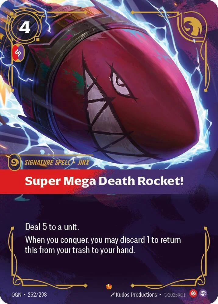 Super Mega Death Rocket 「252/298」「EN」