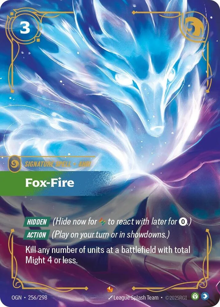 Fox Fire 「256/298」「EN」