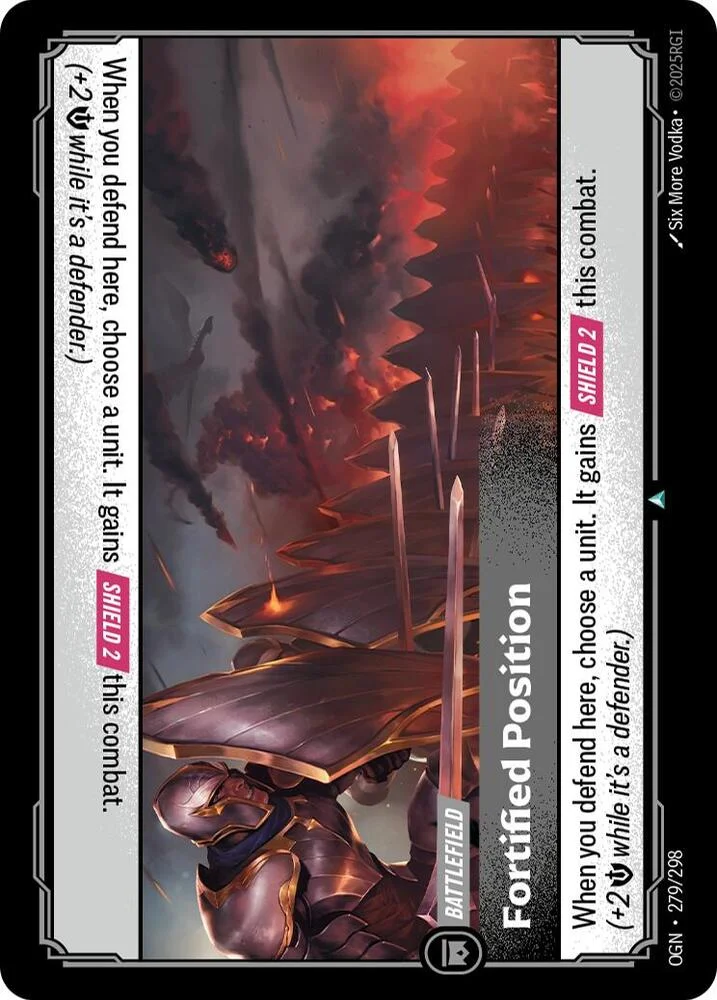 Fortified Position 「279/298」「EN」