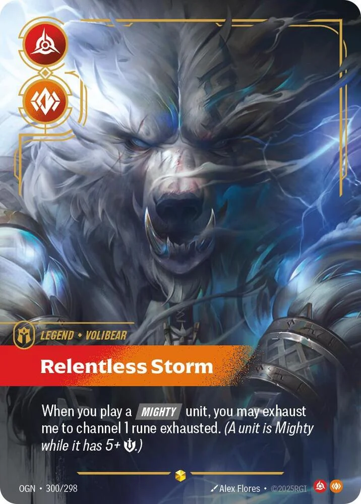 Volibear Relentless Storm Overnumbered 「300/298」「EN」