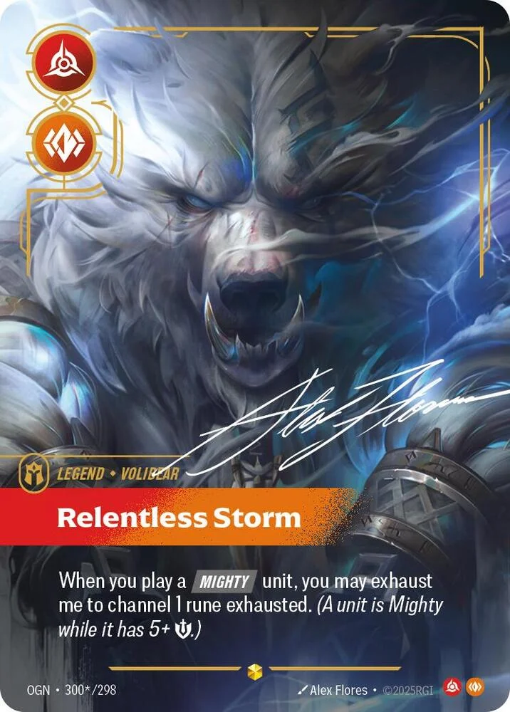 Volibear Relentless Storm Alternate Art 「300*/298」「EN」
