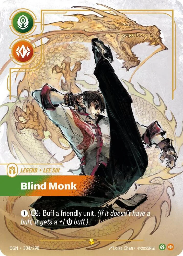 Lee Sin Blind Monk Overnumbered 「304/298」「EN」