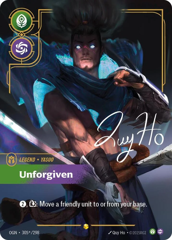 Yasuo Unforgiven Alternate Art 「305*/298」「EN」