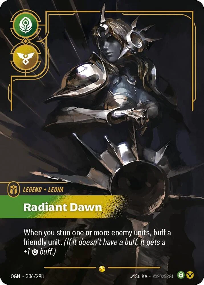 Leona Radiant Dawn Overnumbered 「306/298」「EN」
