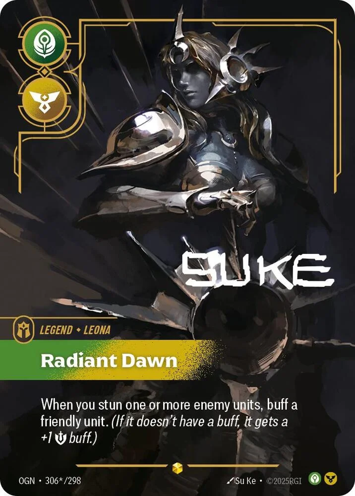 Leona Radiant Dawn Alternate Art 「306*/298」「EN」
