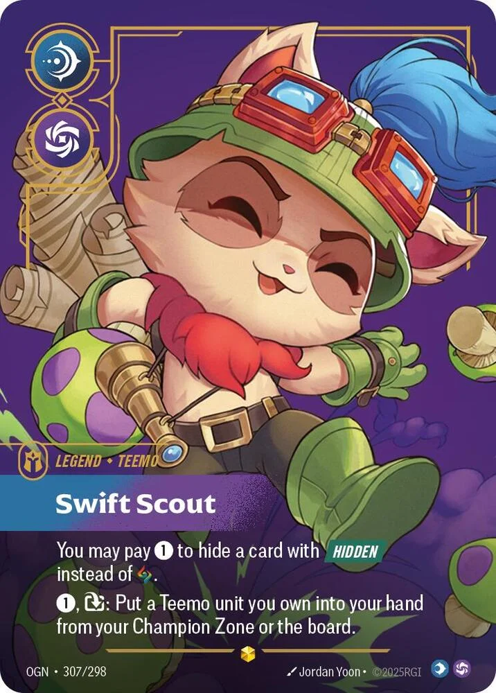 Teemo Swift Scout Overnumbered 「307/298」「EN」
