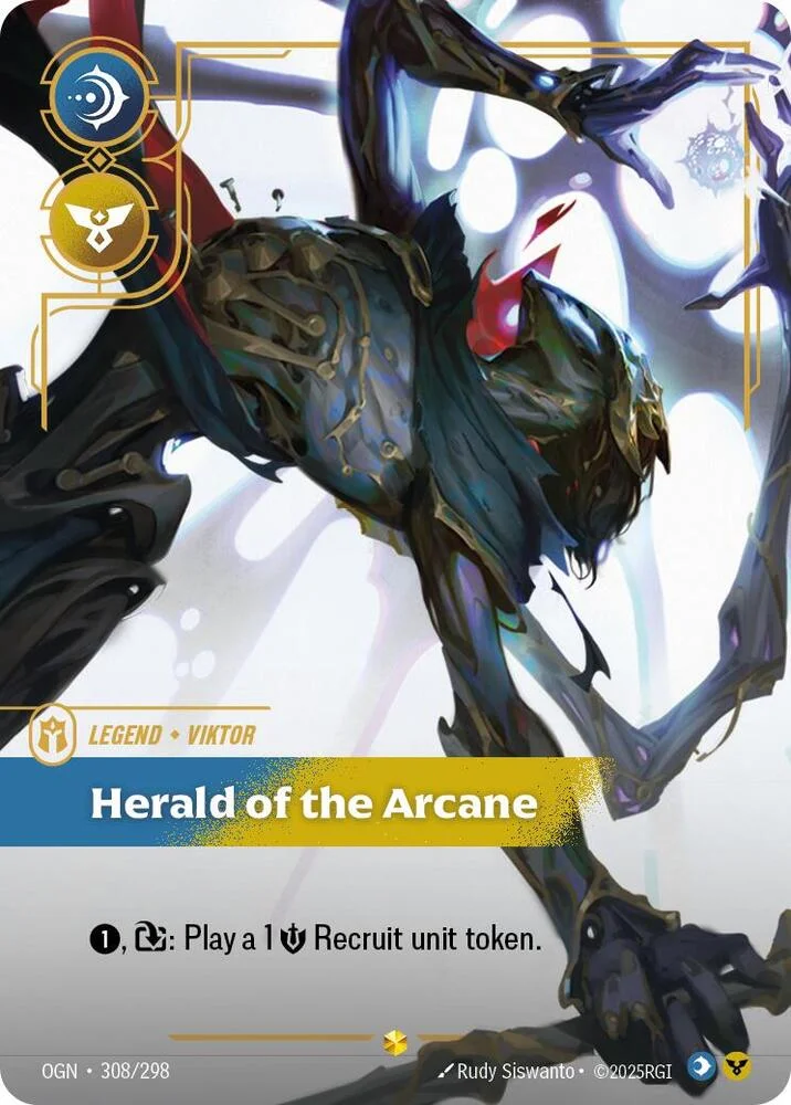 Viktor Herald of the Arcane Overnumbered 「308/298」「EN」