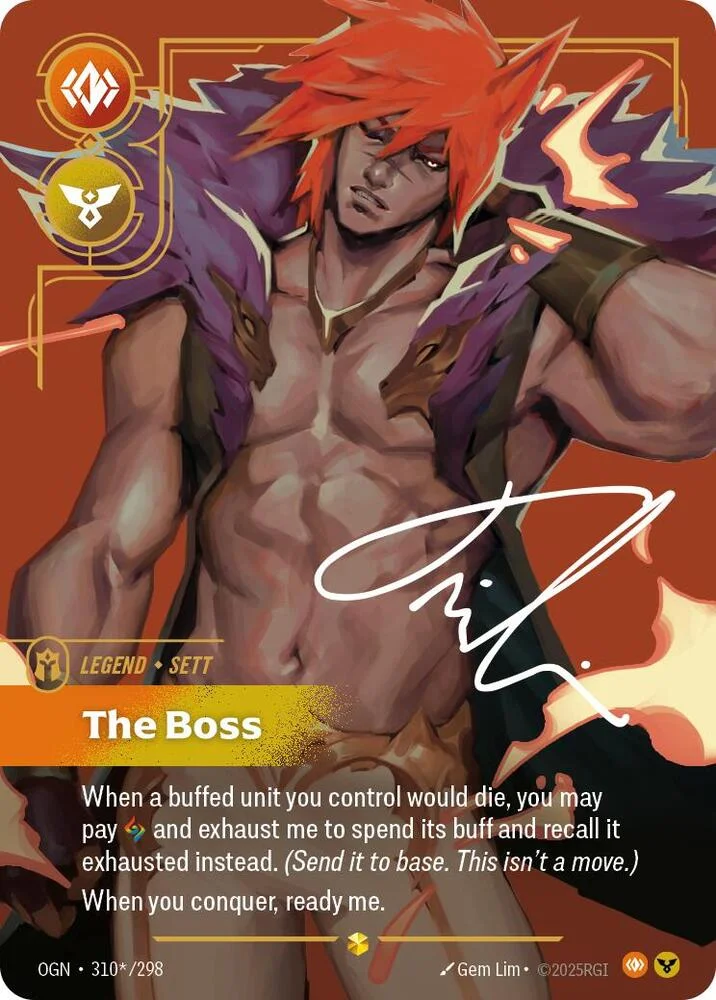Sett The Boss Alternate Art 「310*/298」「EN」