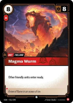 Magma Wurm #011/298 · Riftbound