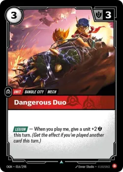 Dangerous Duo #016/298 · Riftbound