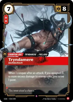 Tryndamere Barbarian #034/298 · Riftbound