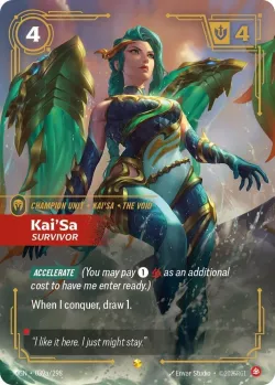 KaiSa Survivor Alternate Art 「039a/298」「EN」