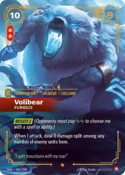 Volibear Furious #041/298 · Riftbound