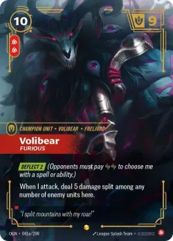 Volibear Furious Alternate Art 「041a/298」「EN」