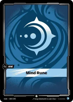 Mind Rune #089/298 · Riftbound