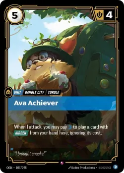 Ava Achiever #107/298 · Riftbound