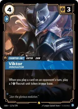 Viktor Innovator Alternate Art 「117a/298」「EN」