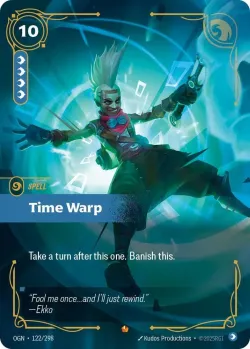 Time Warp #122/298 · Riftbound