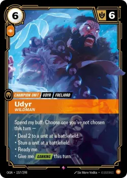 Udyr Wildman #157/298 · Riftbound