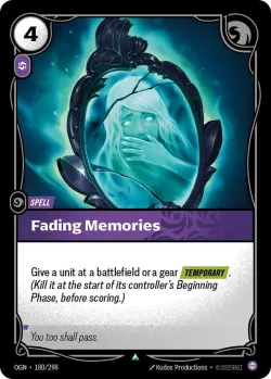 Fading Memories #180/298 · Riftbound