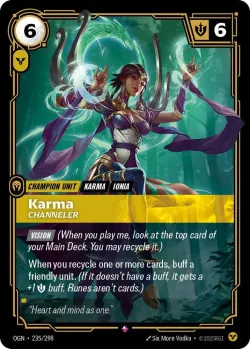 Karma Channeler #235/298 · Riftbound