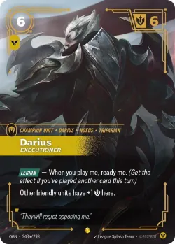 Darius Executioner Alternate Art 「243a/298」「EN」