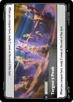 Targons Peak 「289/298」「EN」