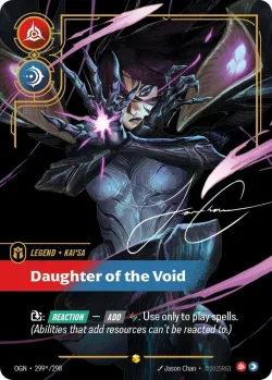 KaiSa Daughter of the Void Alternate Art 「299*/298」「EN」