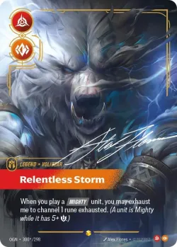 Volibear Relentless Storm Alternate Art 「300*/298」「EN」