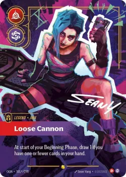 Jinx Loose Cannon Alternate Art 「301*/298」「EN」