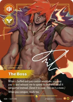 Sett The Boss Alternate Art 「310*/298」「EN」