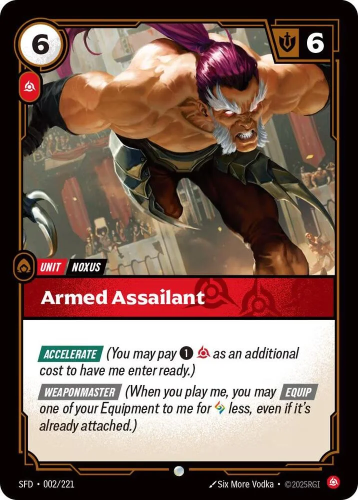 Armed Assailant 「002/221」「EN」