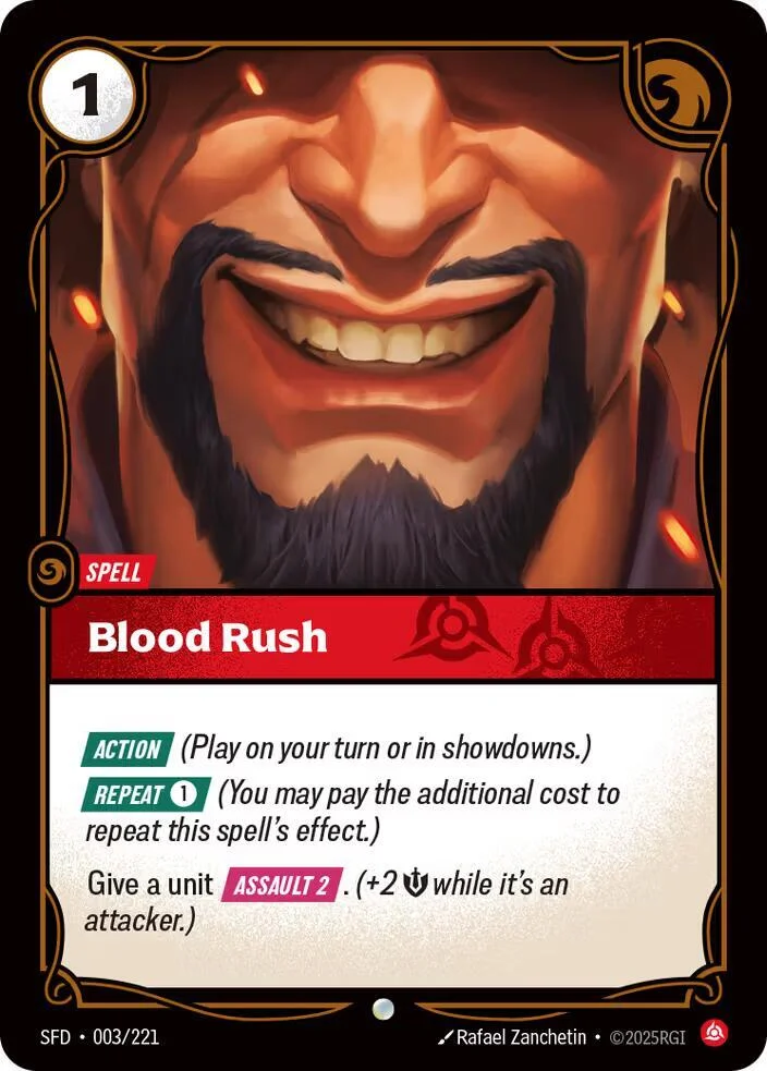Blood Rush 「003/221」「EN」
