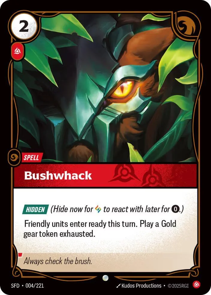 Bushwack 「004/221」「EN」