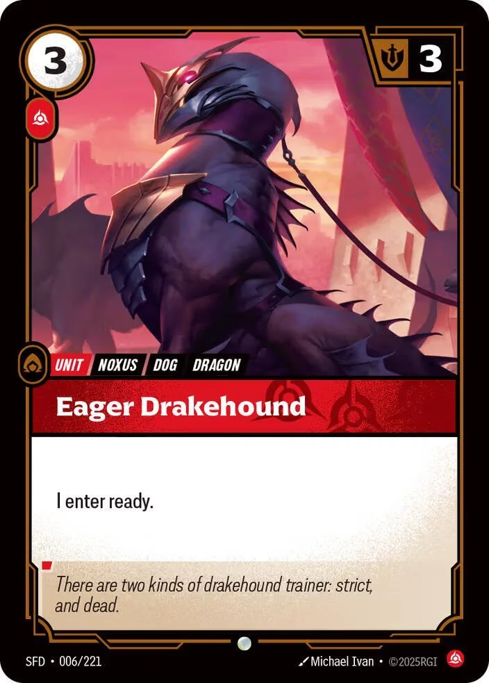 Eager Drakehound 「006/221」「EN」