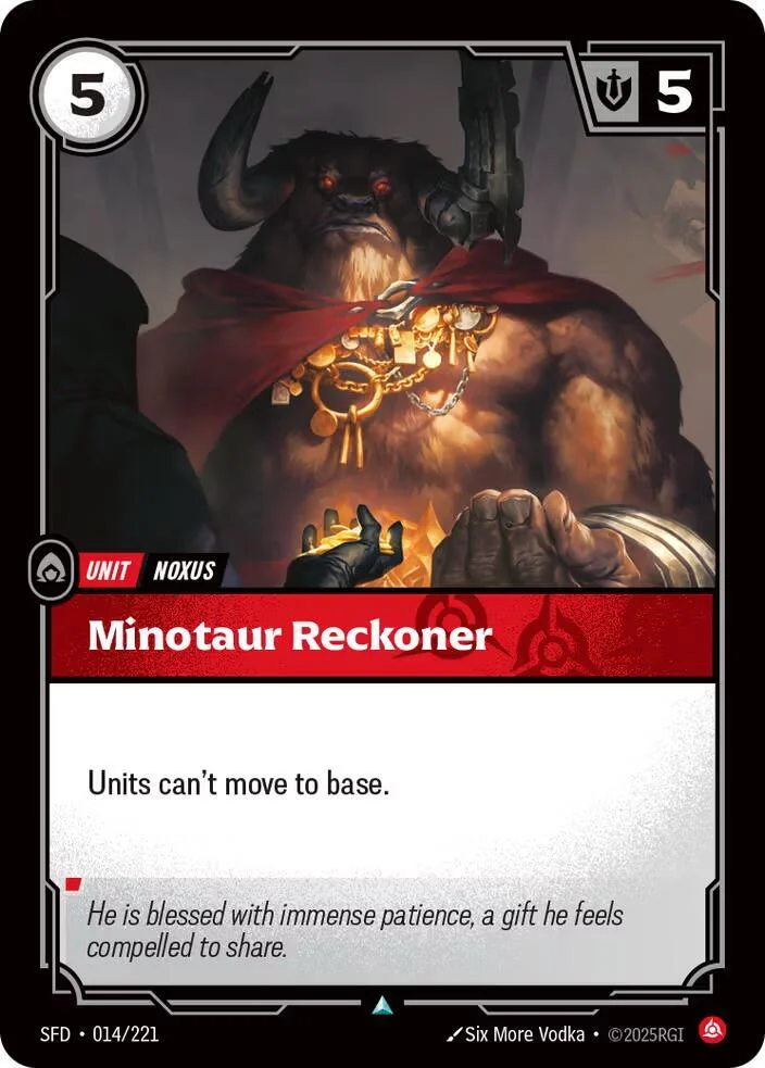 Minotaur Reckoner 「014/221」「EN」