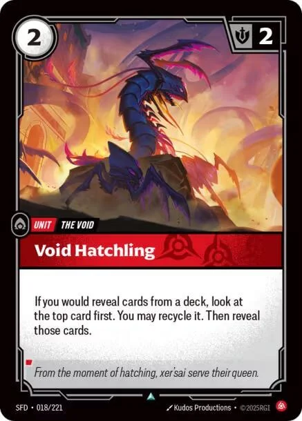 Void Hatchling 「018/221」「EN」