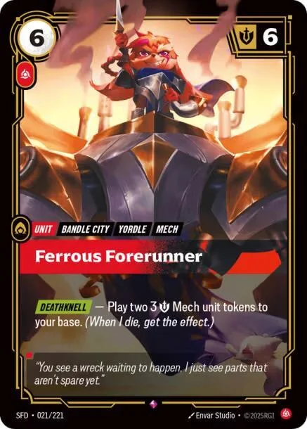 Ferrous Forerunner 「021/221」「EN」