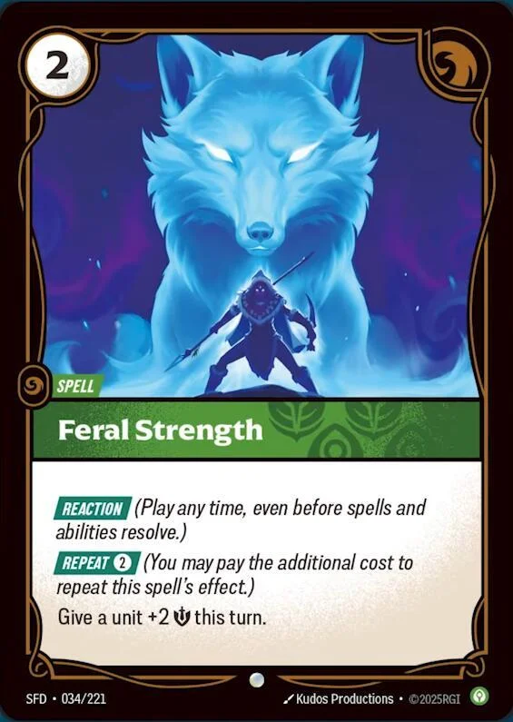 Feral Strength 「034/221」「EN」