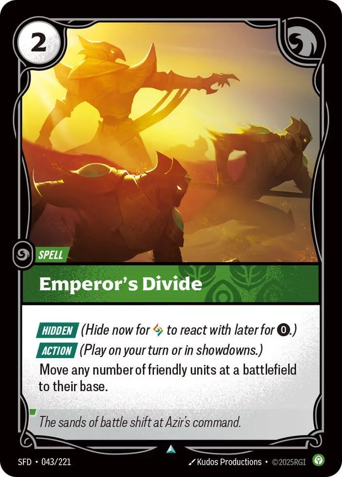 Emperors Divide 「043/221」「EN」