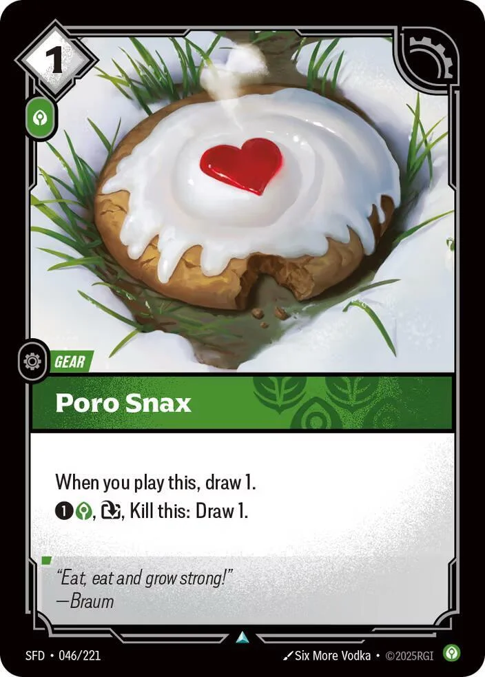 Poro Snax 「046/221」「EN」