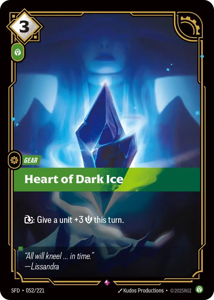 Heart of Dark Ice 「052/221」「EN」