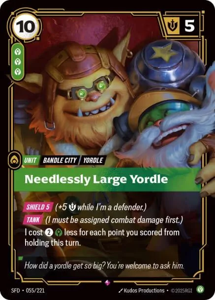 Needlessly Large Yordle 「055/221」「EN」