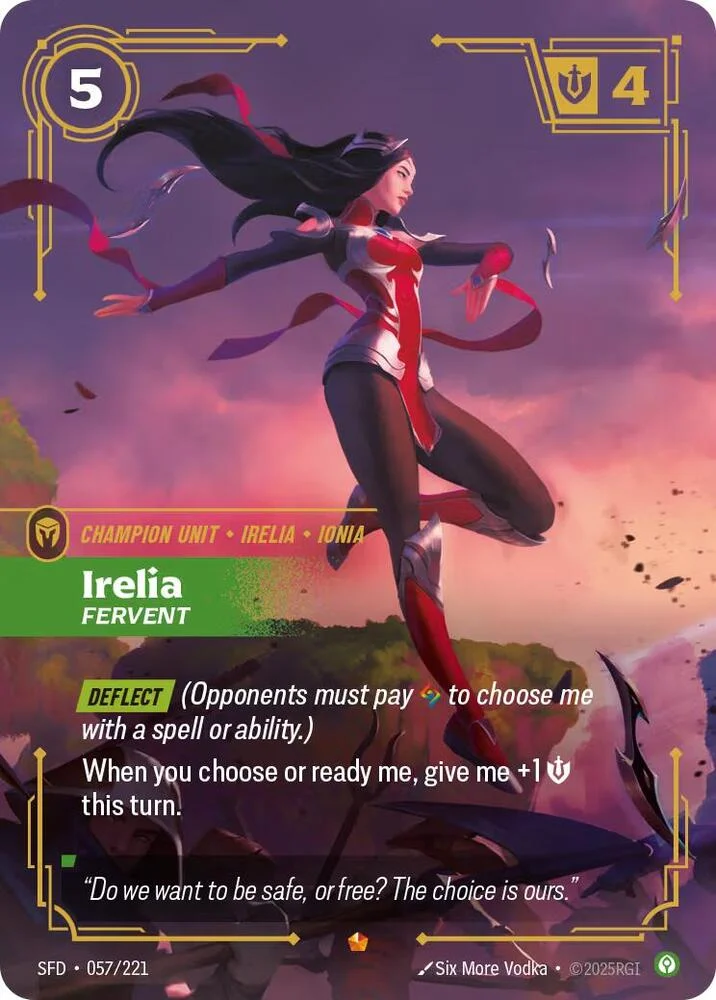 Irelia Fervent 「057/221」「EN」