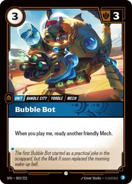 Bubble Bot 「062/221」「EN」