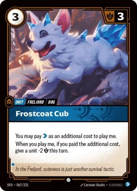 Frostcoat Cub 「067/221」「EN」